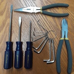 Assorted Workforce Pliers Screwdrivers Allen Wrench Size:OS   Workforce